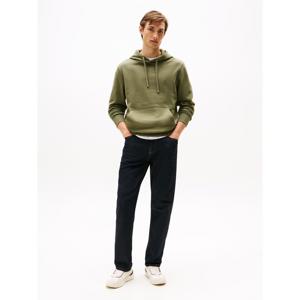Tommy Hilfiger Flag Embroidery Terry Battle Green Hoody